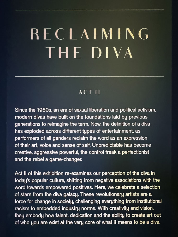 Diva V&A Exhibition: Reclaim The Diva
