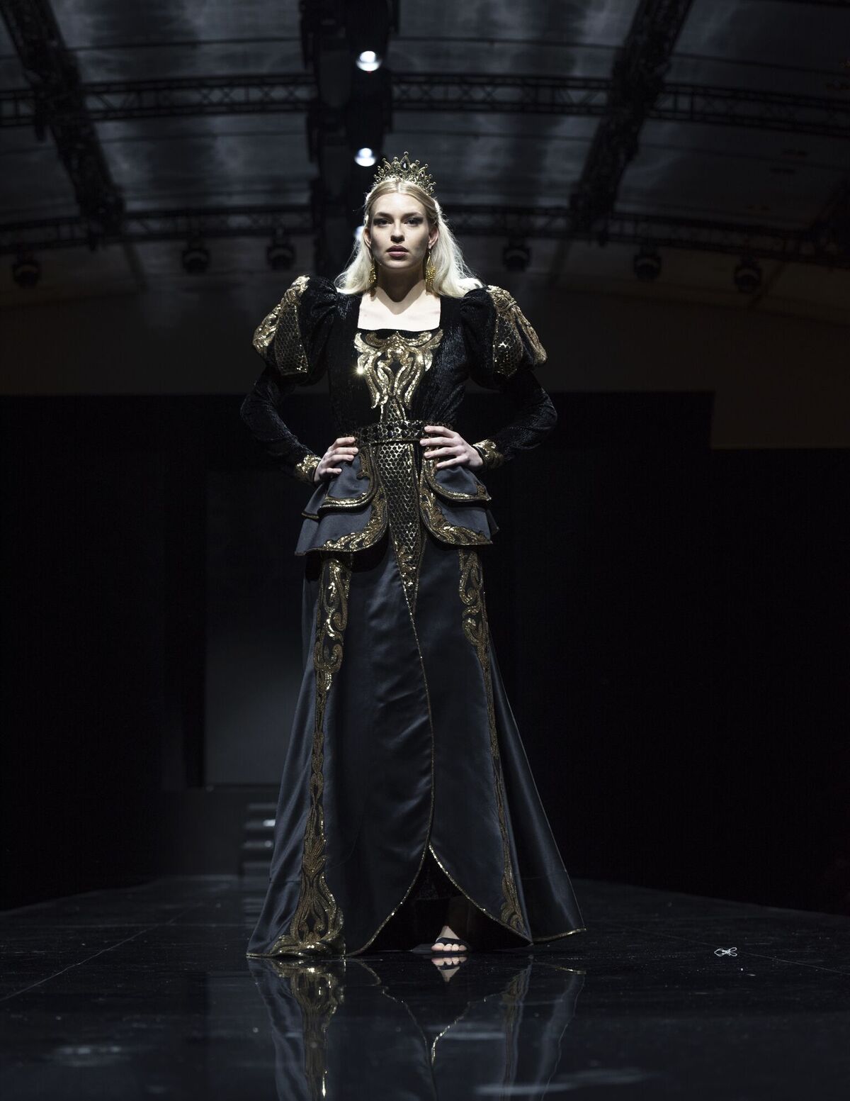 The Oriental Fashion Show at the Louvre Museum during the PFW