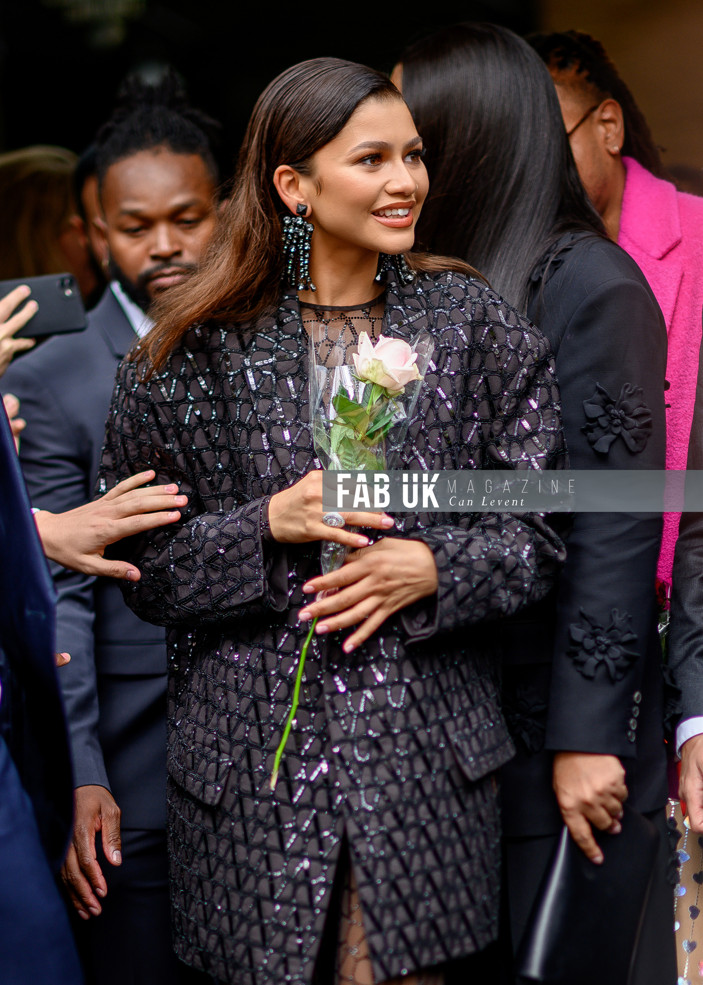 Zendaya at Louis Vuitton Fashion Show in Paris on 2023.10.02