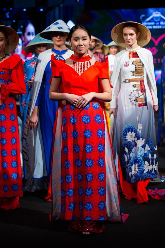 Hanoi hosts Ao Dai fashion show by Italian designer