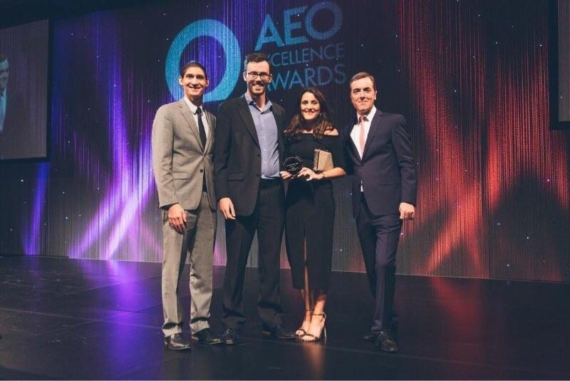 Pure London AEO Social Media Award Win