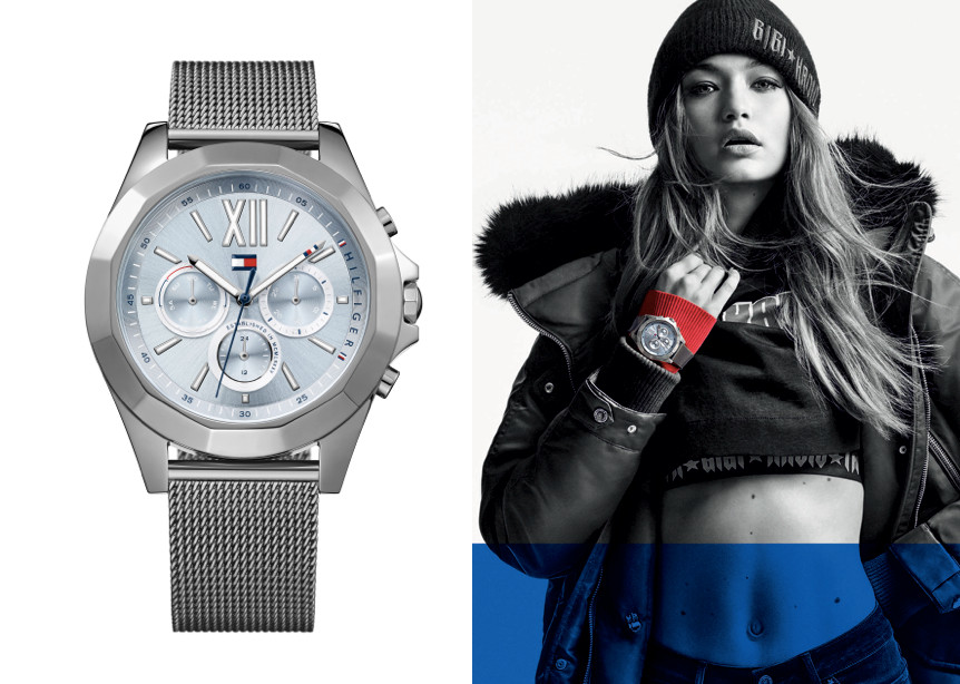 TOMMY HILFIGER WATCHES UNVEILS THEIR SECOND COLLABORATION WITH SUPERMODEL, GIGI HADID FOR FALL/WINTER 2017