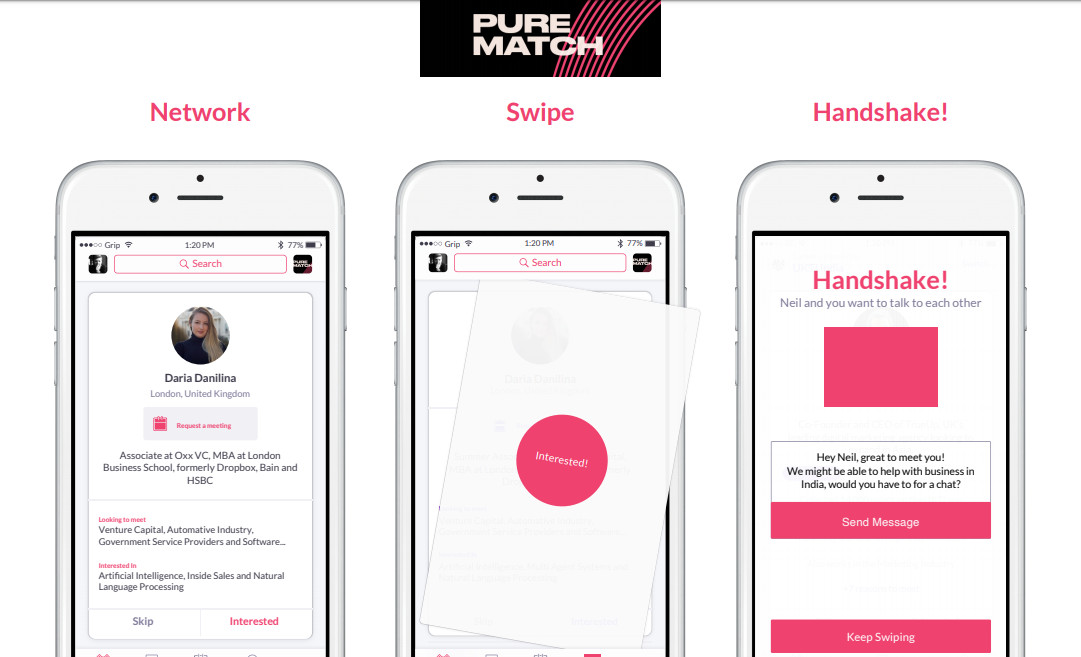 Pure london launches pure match app