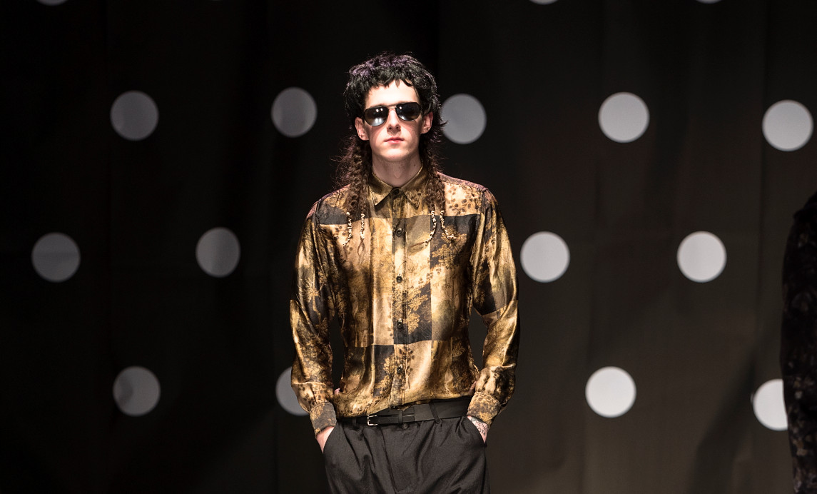Geoffrey B. Small's AW20 : “Just another Boston guy” in Paris.