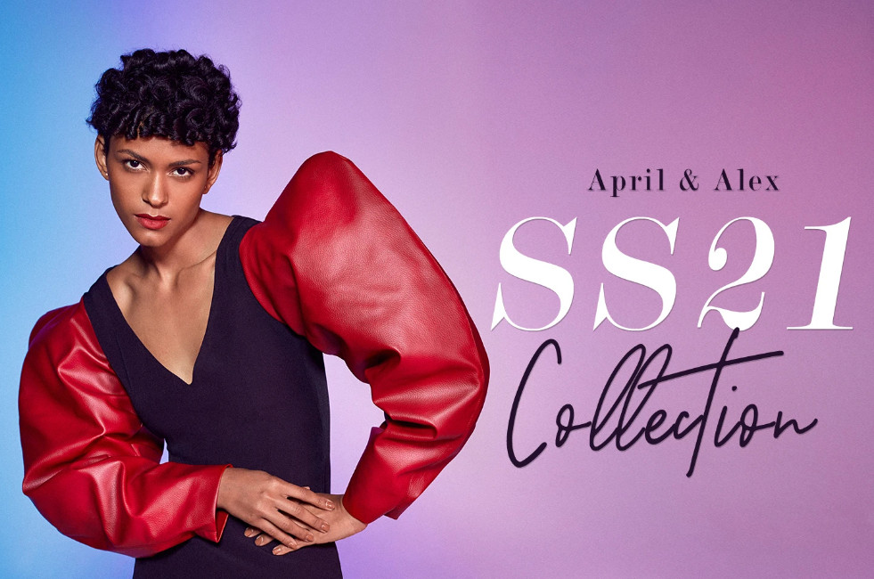 April & alex ss21 virtual catwalk during london fashion week