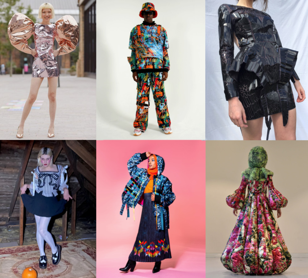 Graduate fashion foundation returns to showcase 6 emerging designers at london fashion week in collaboration with visualistt