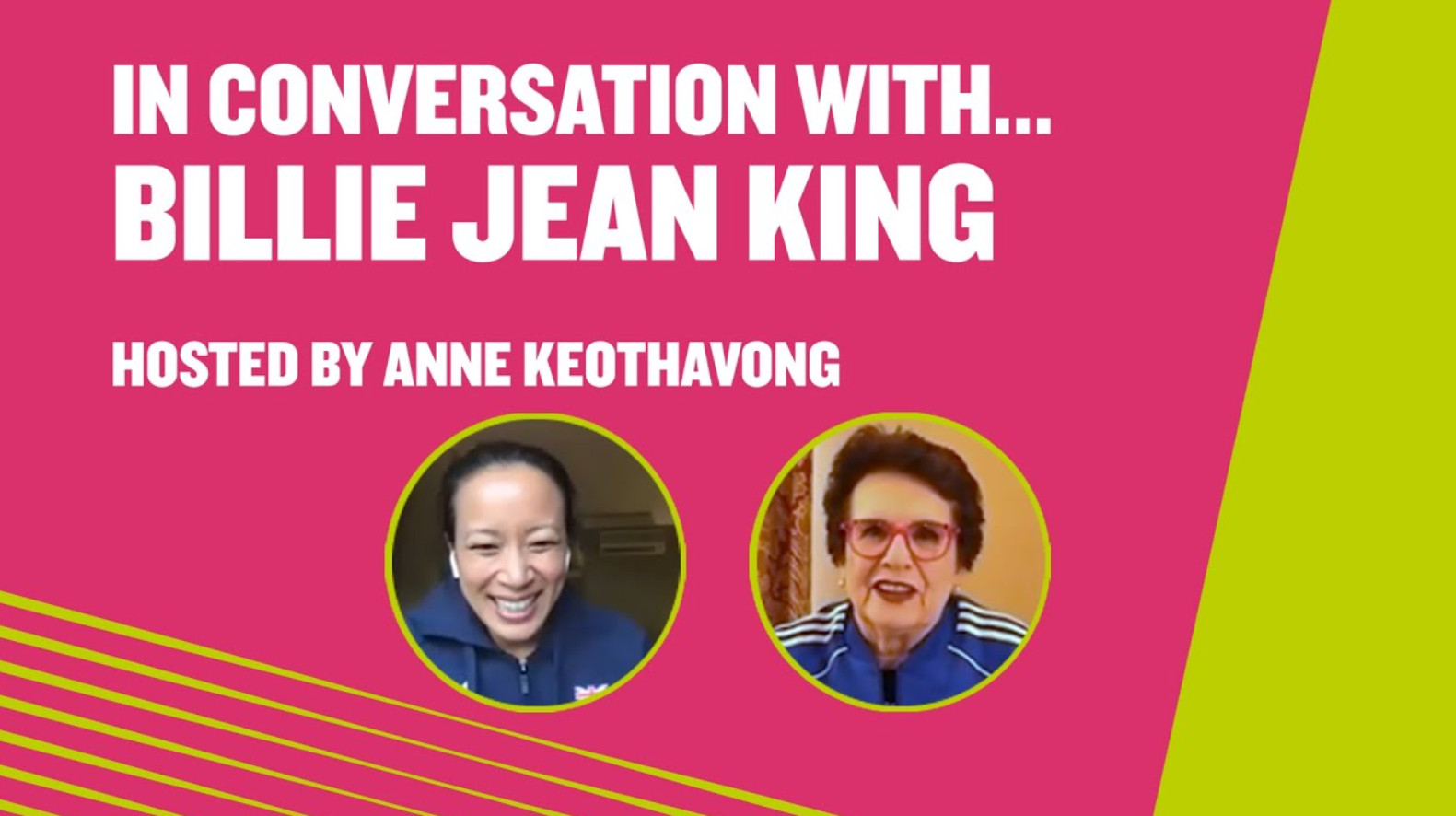 In conversation with the legend billie jean king