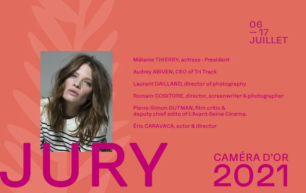 The actress mélanie thierry, president of the camera d'or jury
