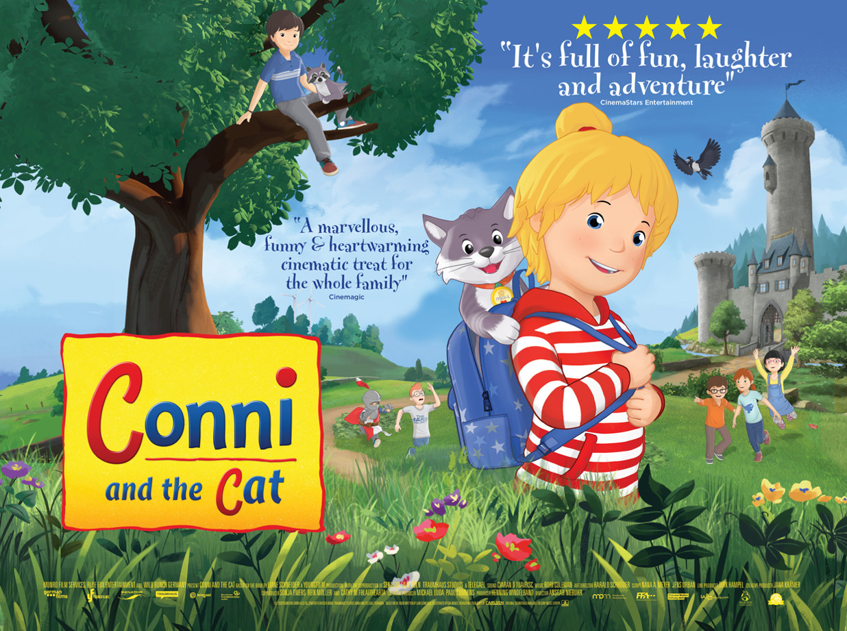 Conni and the cat