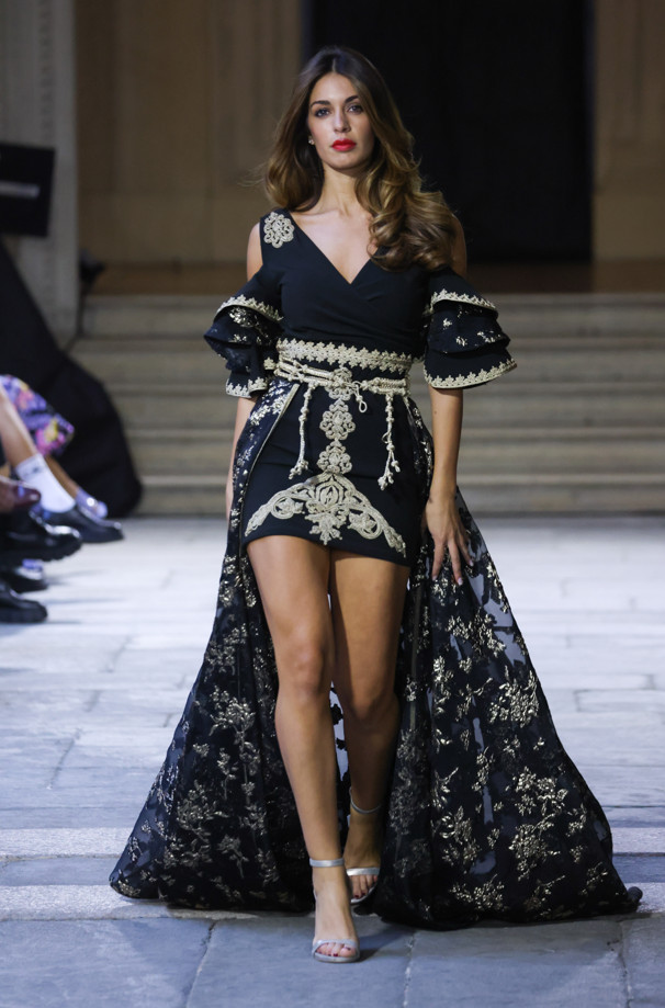 Wafa idrissi oriental breeze blows over milan fashion week (4)