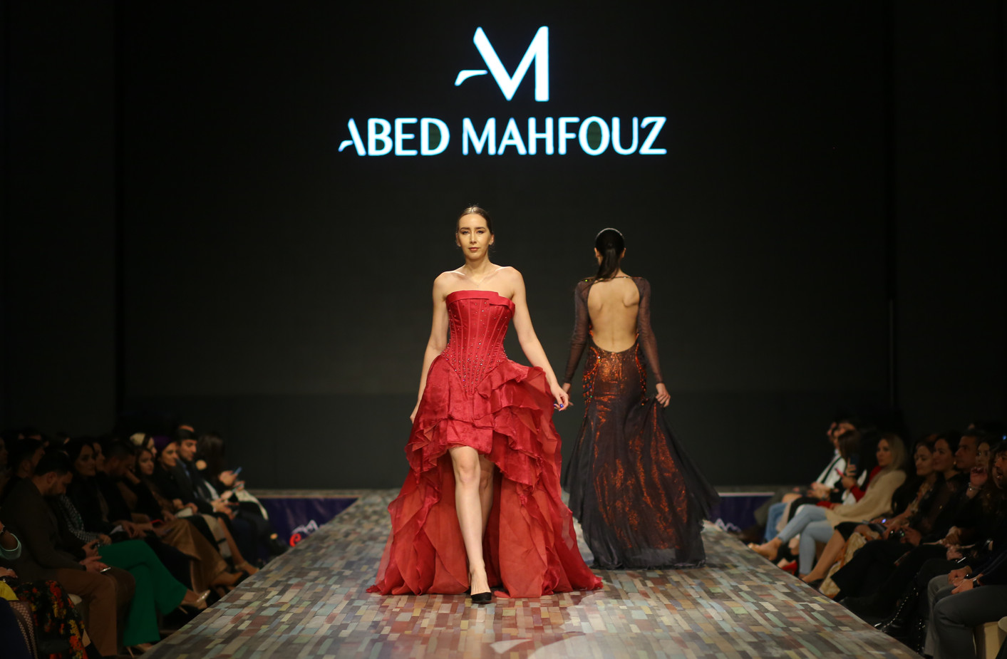 Abed mahfouz “fashion, glamour and excellency during oriental fashion show
