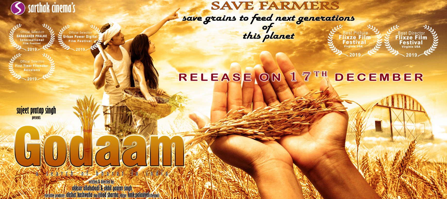 Trailer launch of godaam, the untold stories of indian farmers