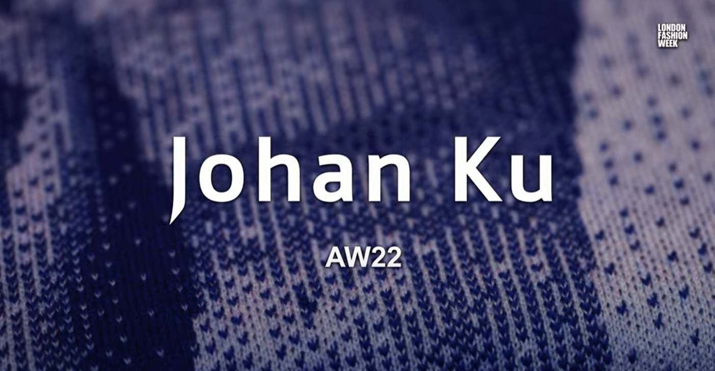 Johan ku aw22 digital event during london fashion week 2022