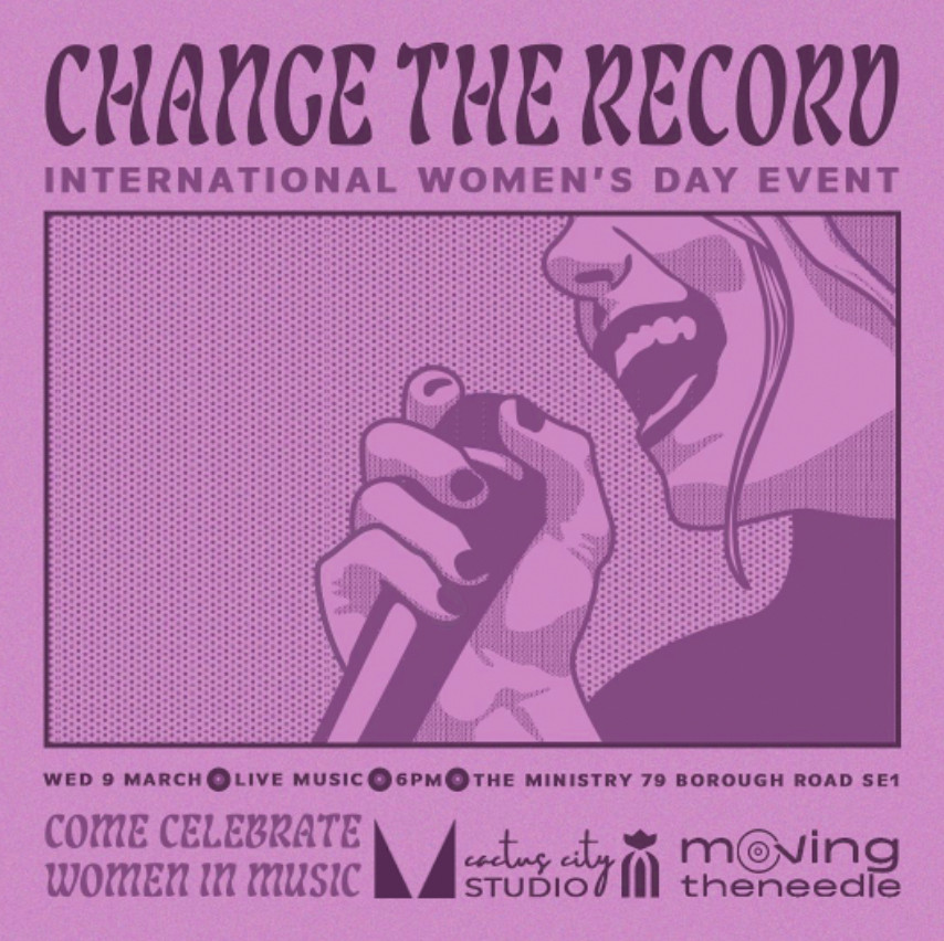 'change the record!' on int'l women's day moving the needle x cactus city