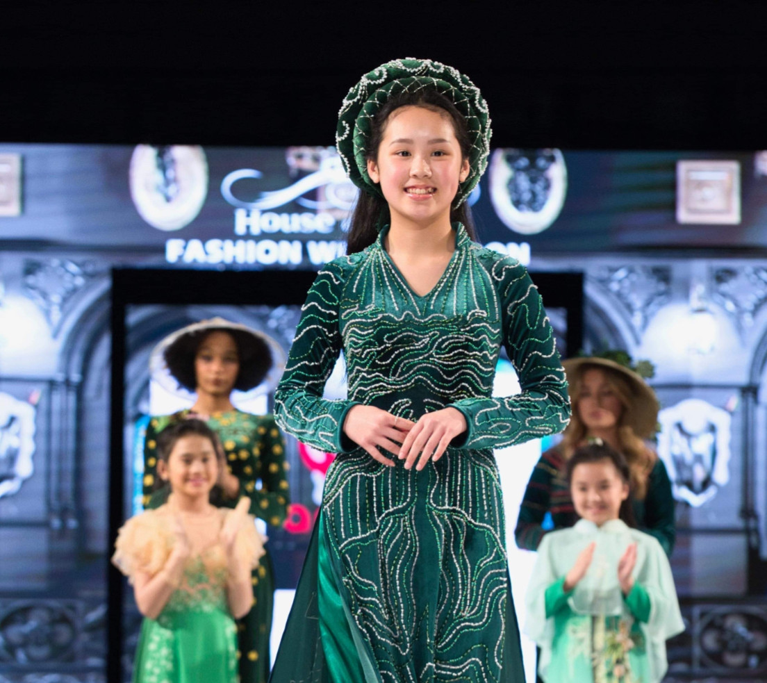 Green dream love collection at house of ikons fashion week london
