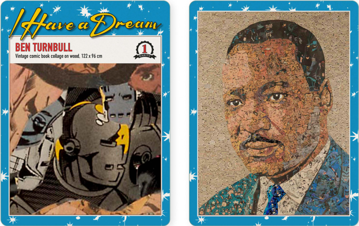 Martin luther king’s death to be marked with an non fungible token by the artist ben turnbull