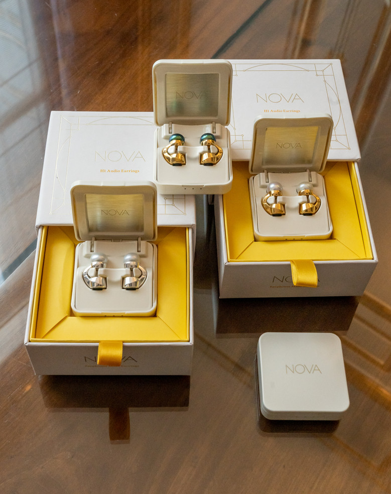 NOVA H1 Audio Earrings at Paris Fashion Week SS23