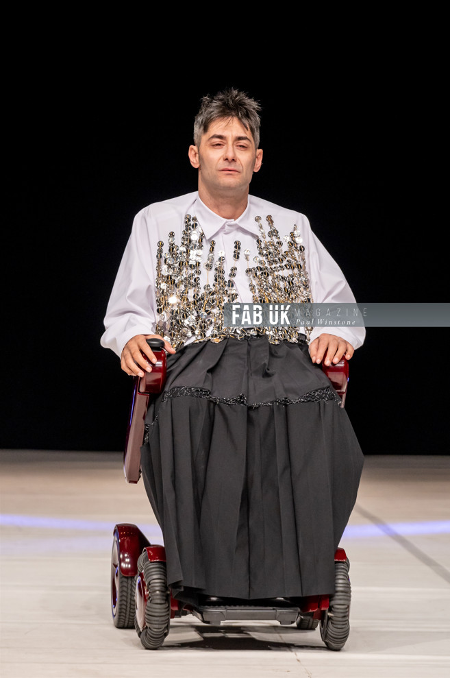 WFR wheelchair fashion show, SS23 Collection during Paris Fashion Week 2022