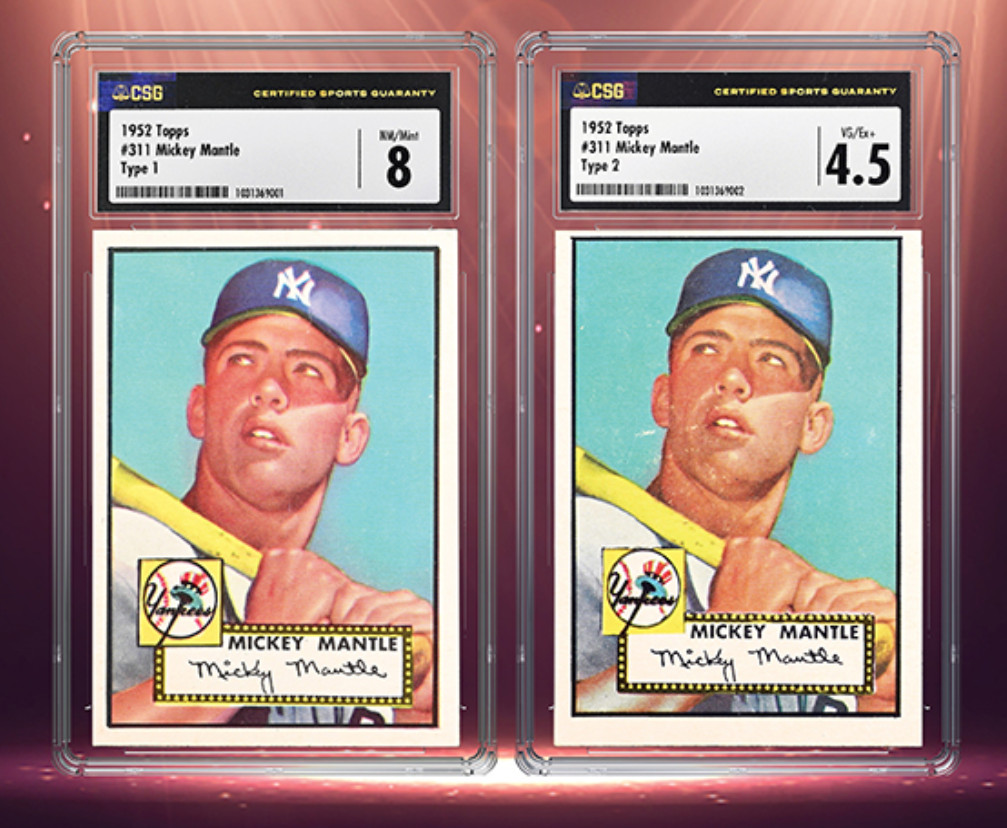 Mickey Mantle 1952 Topps Card Shatters Auction Record