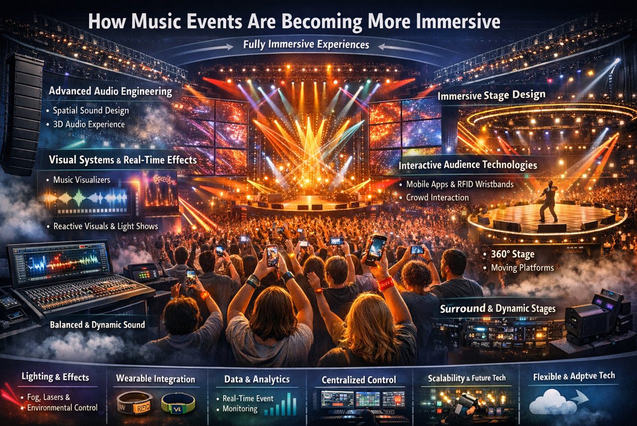 How Music Events Are Becoming More Immersive