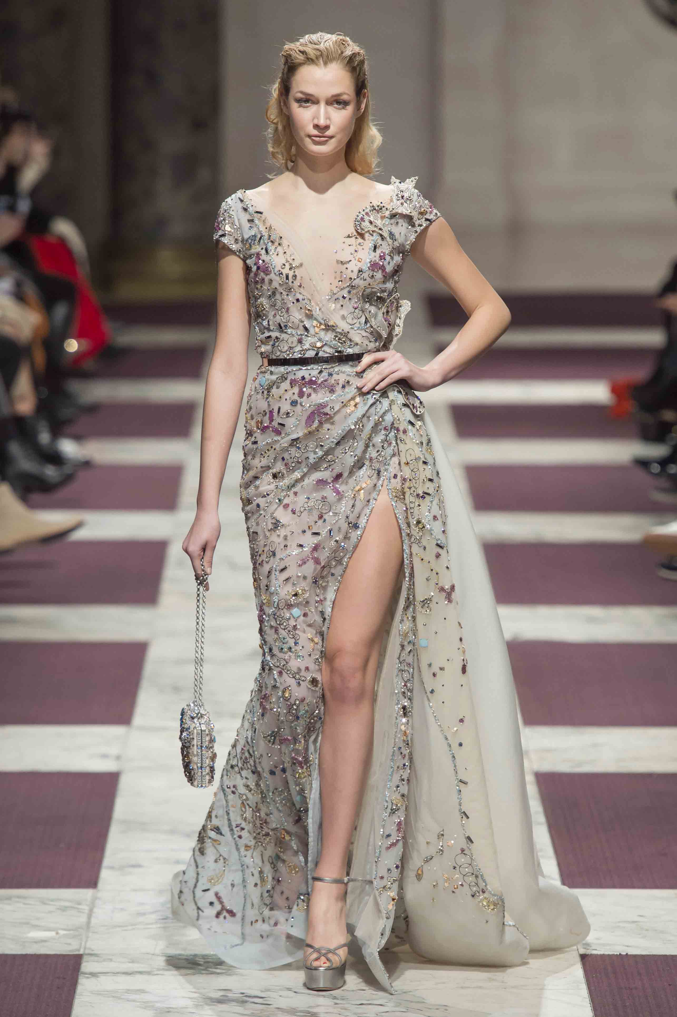 ZIAD NAKAD Couture Show SS19 during Paris Haute Couture Fashion Week